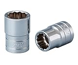 京都機械工具(KTC) ソケット 12角 B4-23W-H 23×差込角:12.7mm