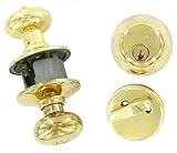 Schlage FB350VPLY505 Plymouth Combo Kit, Bright Brass by Schlage [並行輸入品]