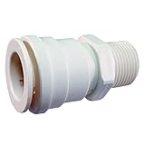 ブルーHawk 3 / 4 Dia PEX Straightインラインオスアダプタ圧縮継手