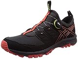 [アシックス] ランニングシューズ GEL-FujiRado メンズ ダークグレー/レッドスナ...