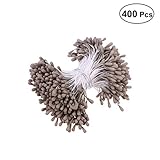 Vosarea スクラップブックの装飾を作る花のための人工花の雄しべ物400pcs / set