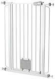 Bettacare Pet Gate with Cat Flap Effective Barrier for Pets with Extensions Available, 75 - 84 cm/ 1