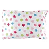 Luvable Friends Infant Pillow Case, Traditional Pink Print by BabyVision [並行輸入品]