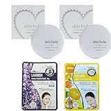 2点セット スキンホリック skinholic コンパクト フェイス パウダー 11g 韓国 コスメ マスクシート おまけ付き zt082-1