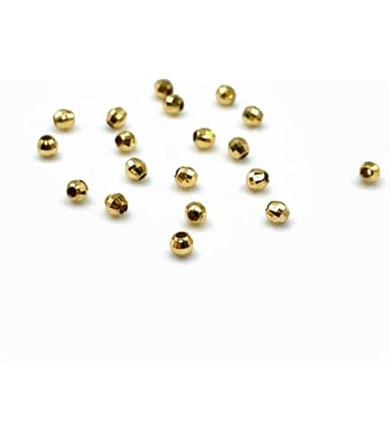 Amazon.co.jp: 日本製 K18 18金 ゴールド ミラーボール 2mm 1個売り