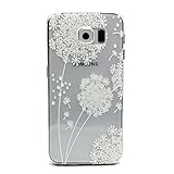 UNEXTATI Galaxy S6 Edge ケース 高級 TPU ハードカバー 超薄型ケース カバー 衝撃吸収 全面保護 脱着簡単 クリア 透明 Samsung Galaxy S6 Edgeカバー