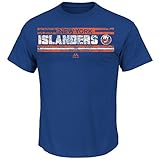 新しいYork Islanders NHLメンズヴィンテージStanley Cup履歴バナーTシャツ S