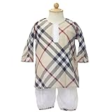 [バーバリーベビー] BURBERRY BABY ベビー服 セットアップ (チュニック・パンツ) B98405BEG 18Mサイズ
