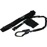 KH 安全帯 サポーターベルト付 じゃばら式 タフアルミ 自在環 アロッキー 青ライン/黒 [落下防止 電気工事 高所での安全作業]
