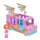Royale High Bus & Glam クローゼット - (1) 専用人形、外出先でのグラムクローゼット、可動式の翼、作業用ホイール、4人の友人用の部屋 - バーチャルアイテムコード付き - 対象年齢5歳以上。