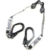 椿モデル新規格第二種適合巻取式シングルランヤード2点セット