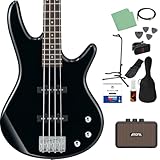 Gio Ibanez GSR180 ベース 初心者12点セット 【充電式ミニアンプ付】 BK エレキベース ジオ アイバニーズ