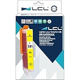 LCL Canon用 キャノン用 BCI-381 BCI-381XL BCI-381XLY （1パック イエロー） 互換インクカートリッジ 増量 ICチップ残量表示検知機能付き 対応機種：PIXUS TR7530 TS6130 TS6230 TS6330 TS7330 TS7430 TS8130 TS8230 TS8330 TS8430 TR8530 TR8630 TR9530 TR703