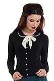 Voodoo Vixen - Katy Black Cardigan L