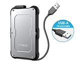 ineo 2.5インチ USB3.1 SATA HDD SSD 外付けハードドライブケース 頑丈な防水＆耐衝撃IP66 9.5mm＆7mm [2580TypeA]