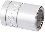 SK Hand Tool 45116 6 Point 3/8-Inch Drive Standard Socket, 1/2-Inch, Chrome [並行輸入品]