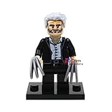 singlesaleアクションフィギュアLogan Miniブロックカスタムビルディングブロック玩具