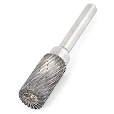 uxcell ダイヤモンドといしヘッド　ダイヤモンド・マウント・ポイント　グラインド・ビット　ダブル・カット　6mm x 12mm x 25mm