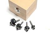 MLCS 6082 1/4-Inch Shank Cove Router Bit Boxed Set, 4-Piece [並行輸入品]