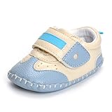 Chiximaxu　ベビーシューズ　オシャレ　可愛い　子供靴　ファーストシューズ　出産お祝い　ブルー　12.5CM