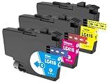 【フクタマ】 LC416C LC416M LC416Y カラー3色セット(シアン マゼンタ イエロー) LC416 ブラザー(Brother)用 プリンター 互換インク カートリッジ 染料 対応機種 MFC-J4440N MFC-J4540N MFC-J4940DN DCP-J4143N MFC-J4443N MFC-J4543N DCP-J4140N (カラー3色セット)