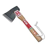 千吉 馬金型手斧 鋼付 両刃