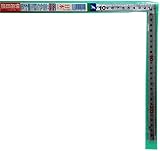 シンワ測定 曲尺 角厚 併用目盛 日本一 シルバー 50cm/1尺5寸 10011