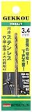 ビックツール 月光ドリル ブリスターパック 3.4mm GKP3.4 (金属・金工)
