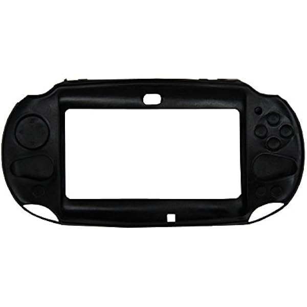 Amazon.co.jp: Newシリコンカバー for PlayStationVita ブラック