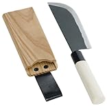 収穫包丁 木鞘付 ビニール包装セット 09310