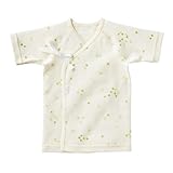 ミキハウスファースト 短肌着 60cm フライスクローバープリント 40-2163-958