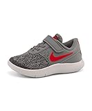 NIKE(ナイキ) FLEX CONTACT TDV(フレックスコンタクトTDV) 917935 003 クールグレー/ユニバーシティレッド