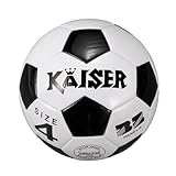 KAISER(カイザー)PVC サッカー ボール 4号 KW-140 小学生用 練習用 レジャー ファミリースポーツ