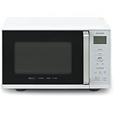 アイリスオーヤマ 電子レンジ 22L フラットテーブル ヘルツフリー 全国対応 時短調理 スピードあたため 自動メニュー3種類 シンプル操作 ホワイト IMB-F2202-W