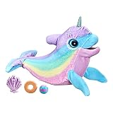 【Amazon.co.jp限定】ハズブロ(HASBRO) ファーリアル いっしょにあそぼう! レインボーイッカク 音や声に反応する アニマトロニクスぬいぐるみ、電動ペット、80種類以上の音と動き、レインボーカラーのぬいぐるみ、対象年齢4才以上 F2604 正規品