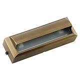 Best Quality Lighting LV61S AB Finished Outdoor Step Light with Clear Glass Shade, Bronze [並行輸入品]