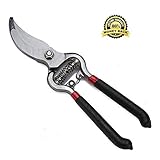 YISMEET Razor Sharp Pruning Shears for Avid Gardeners And Tree Trimmers Secateurs, Long Lasting Shar