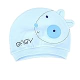 Tonsee 赤ちゃん ベビー 子供用帽子 暖かい 綿 ハート 赤ちゃん かわいい 睡眠 キャップ