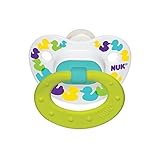 NUK Confetti Ducks Orthodontic Silicone Pacifier by NUK [並行輸入品]
