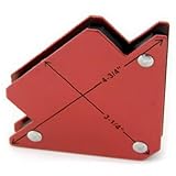 Forney 70716 Magnetic Welding Jig with Center Hole, Small, Lifts up to 25-Pounds [並行輸入品]