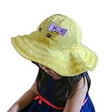 (トヨベイ)Toyobuy 女の子 男の子 キッズ 子供 春夏 黄色 可愛い 動物 紫外線 サンバイザー ジャングルハット 広い帽子 サファリハット