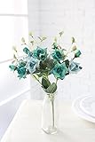 COVENT GARDEN（コベントガーデン） ハイブリッドブルーローズ 造花 人工観葉植物 TJ-03 【まとめ買い×6セット】