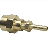 私は中のx 0.50にFアダプタ0.25 xはTekSupply WF2057ブラス