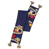 MIKIHOUSE(ミキハウス)プッチー 立体モチーフつきマフラー -,紺