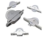 ヨコヅナ ベアリング入 ジュラコン戸車(24mm・平型)(1箱・20個) DES-0242