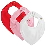 BANDANA DRIBBLE BIB 3カラーギフトセット(女の子) 【L】
