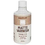 ニッペ WOOD LOVE つや消しニス クリヤー 250ML