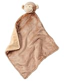 Carter's Baby Girls/Boys' Monkey Security Blanket, One Size [並行輸入品]