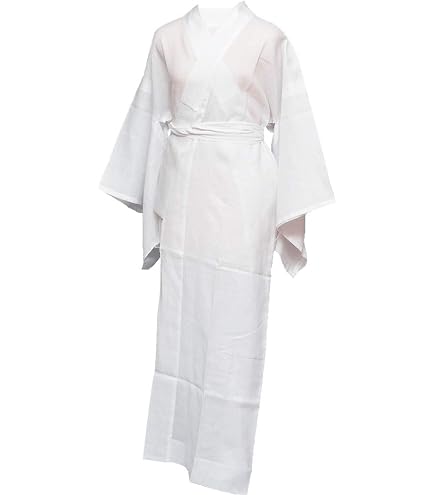 Amazon.co.jp: 【本麻100％】夏用長襦袢 反物《志賀麻・紋紗・ライト
