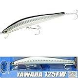 ラッキークラフト(LUCKY CRAFT)フラッシュミノー125 YAWARA ソルトウォータールアー ミノー シーバス チヌ キビレ ヒラメ フィッシングルアー (ウロコなし, 7775 スーパーグローメタリックアンチョビ, 125FW)